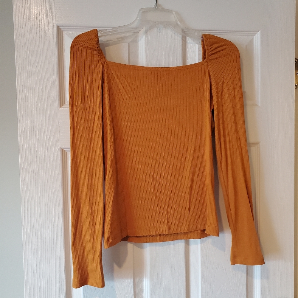 Banana Republic Ribbed Mustard shirt - Picture 4 of 4